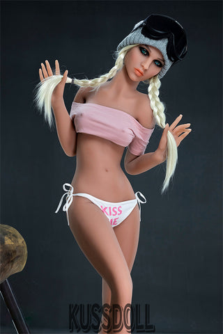 Sofort Lieferbar 158cm Kleine Brüste Best Kuss Real Love Doll Crista | Nr.91 Kopf Sex Mit Der Sexpuppe