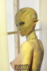 153cm Hautfarbe Alien Nr.64 Kopf Starry Lebensechte Liebespuppe Bianca | Anpassbare Details Silicone Sex Dolls